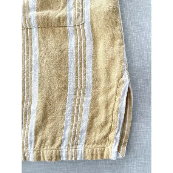 Eileen Fisher Sz S/M Striped Kimono Jacket Organic Cotton Lagenlook Boho Casual - Picture 7 of 12